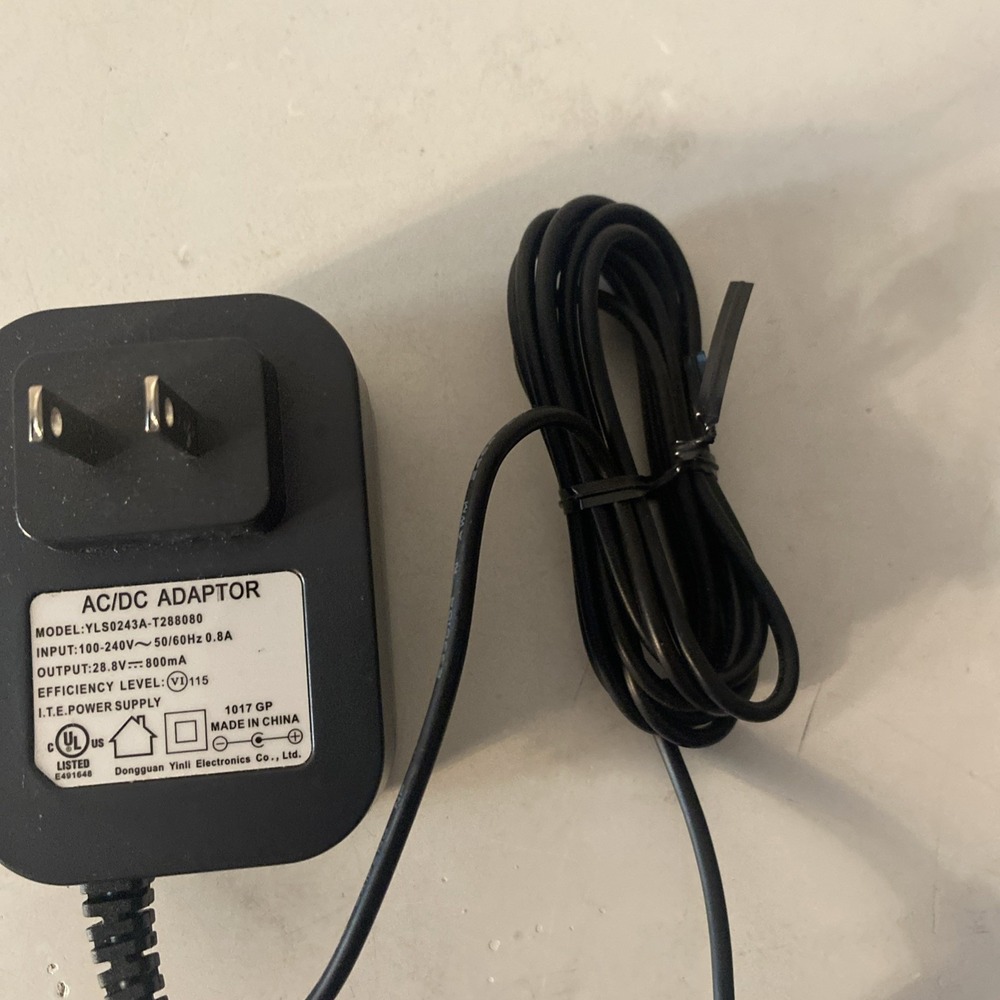 Shark 28.8V AC/DC Charger YLS0243A-T248080 Genuine Power Adapter Replacement OEM - Picture 3 of 7